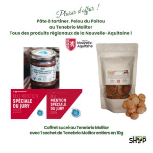 Coffret sucré aux insectes comestibles