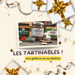 Les tartinables aux insectes comestibles